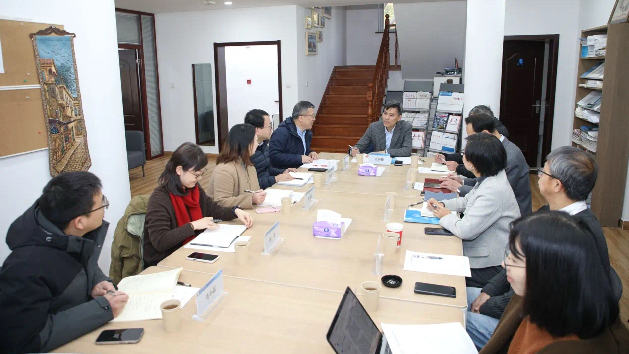 聚焦“十五五”，擘画新蓝图：上外校长孟钟捷专题调研中阿改革发展研究中心